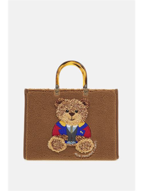 Borsa donna in ecomontone colore Cookie RUE MADAM PARIS | MARVIN TOTE WINTERCOOKIE